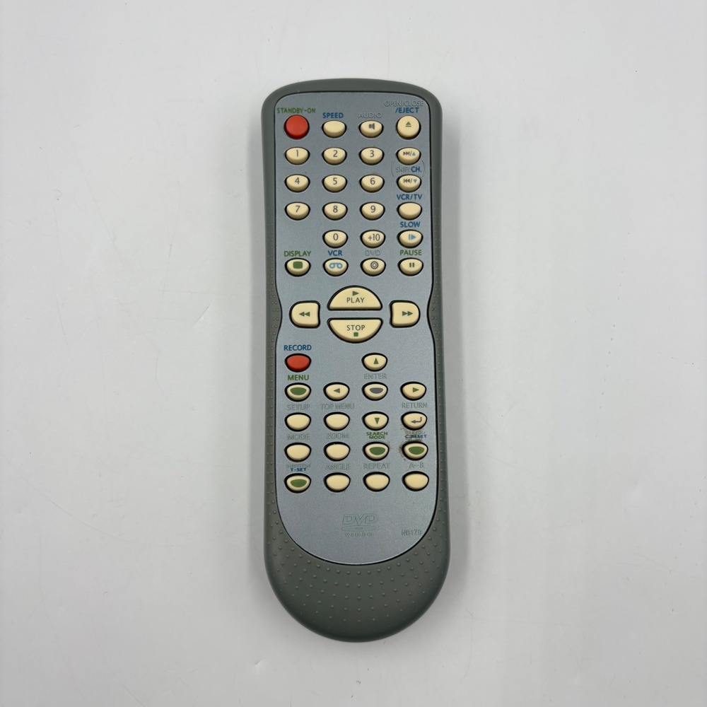 NB179 DVD Player Remote Control Grey Replacement Unit Good Condition